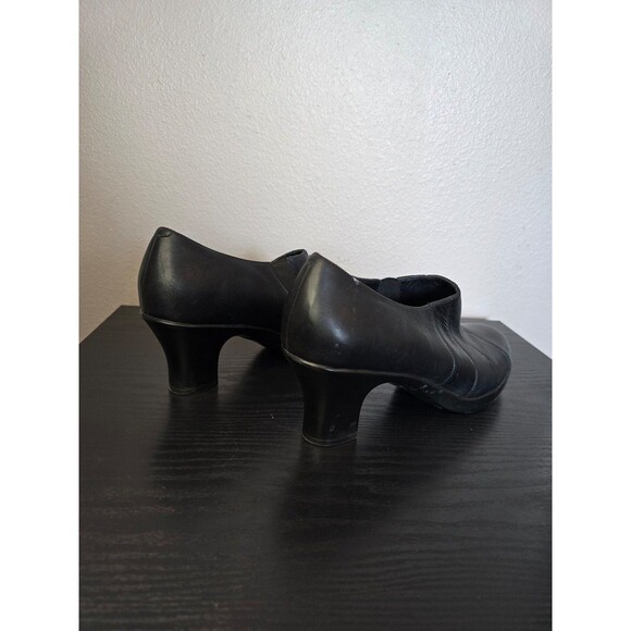 Dansko Bennett Black Nappa Leather Pump Slip On Heels size 40 - Picture 6 of 10